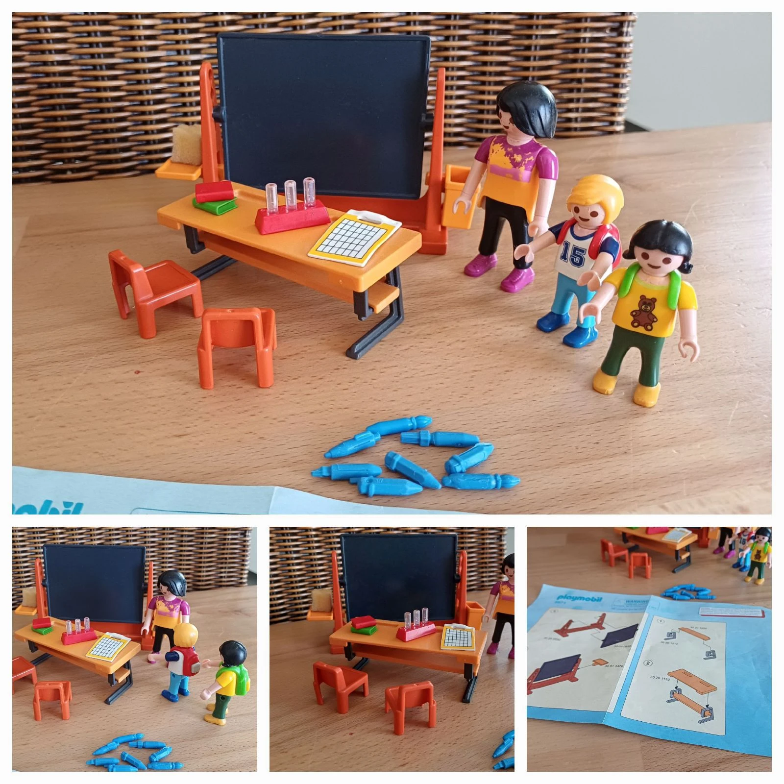 Salle de classe playmobil